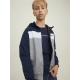 Jack & Jones Junior BOMBER trøje m. lynlås i navy til drenge