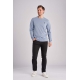 U.S. POLO ASSN Brolin langærmet T-shirt – lyseblå – størrelse S