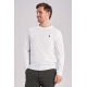 U.S. POLO ASSN Brolin langærmet T-shirt – hvid regular fit – størrelser S og 2XL