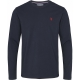 U.S POLO ASSN 3pak langærmet t-shirt i navy til herre | Regular fit |