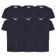 U.S POLO ASSN 3pak T-shirt i navy til herre | Regular fit |