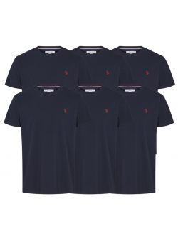 U.S POLO ASSN 3pak T-shirt i navy til herre | Regular fit |