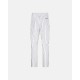 JBS vævede pyjamasbukser i hvid med striber til unisex – XS, S, 2XL, 3XL