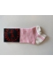 Sokker fra Sizesock hvid med lyserøde streger Str:35-38 (restparti) Spar 50%