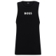 BOSS tanktop m. logo i sort til herre.