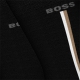BOSS 2-pak sorte bomuldsstrømper til herre – str. 39–42 og 43–46 – OUTLET