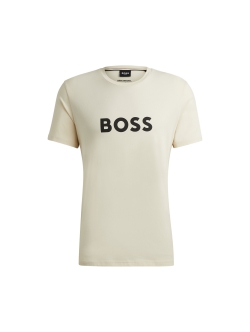 BOSS beige T-shirt til herre – S, M, L og 2XL – OUTLET