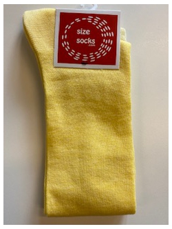 Sokker fra Sizesock i gul farve Spar 50%