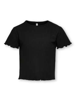 KIDS ONLY sort T-shirt til piger – 110/116–158/164