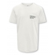 KIDS ONLY KOBMARINUS hvid T-shirt drenge 122/128, 146/152