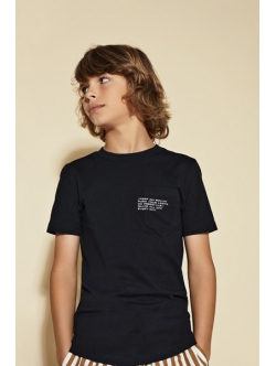 KIDS ONLY KOBMARINUS sort T-shirt drenge str. 146/152