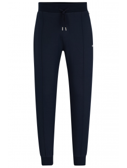 BOSS sweatpants i navy til herre – størrelse M og XL