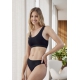 JBS of Denmark Women sort bambus stringtrusse til kvinder str. XS-2XL