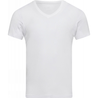 JBS Of Denmark svedabsorberende T-shirt i hvid til herre | V-hals`
