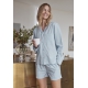 JBS of Denmark Women bambus pyjamasshorts i blå til kvinder str. XS-2XL