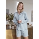 JBS of Denmark Women bambus natskjorte i blå til kvinder str. XS-2XL