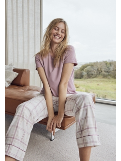 JBS of Denmark Women flannelbukser i multifarvet - OUTLET str. XS-S-M-L-XL-2XL