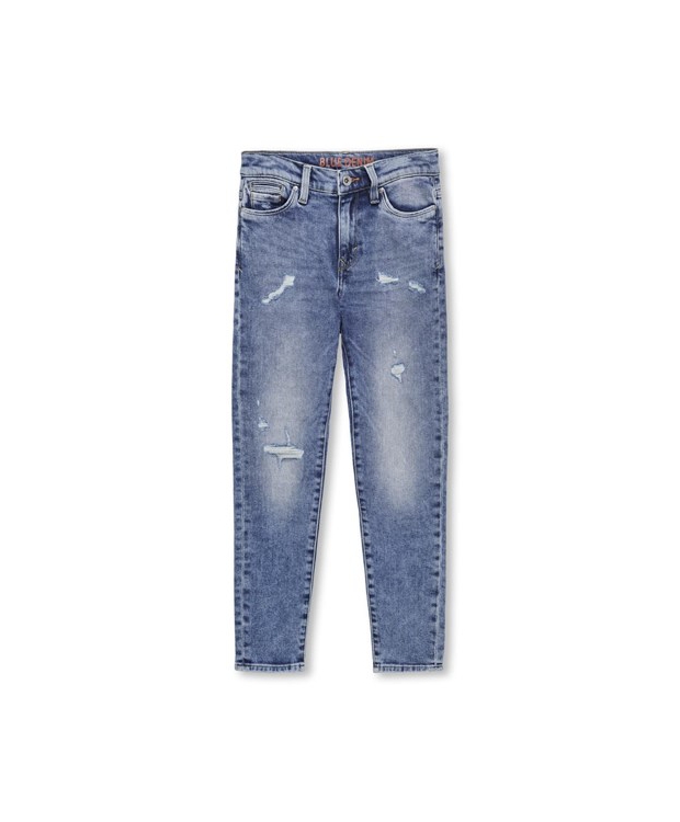 Se KIDS ONLY KOBDENVER tepered fit jeans i blå til drenge hos Sokkeposten.dk