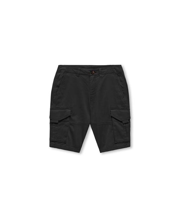 KIDS ONLY KOBMAXWELL cargo shorts i sort til drenge