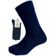 Kilde® Comfort & Diabetes, 3pak bambus ankelstrømper i mørkeblå. Unisex