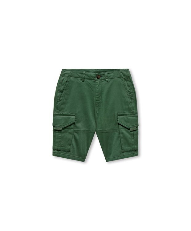 KIDS ONLY KOBMAXWELL cargo shorts i mørkegrøn til drenge