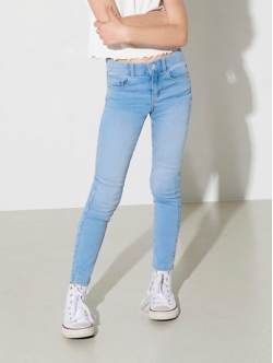 KIDS ONLY KONROYAL skinny fit jeans i lyseblå til piger