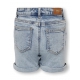KIDS ONLY shorts i Lyseblå til piger, størrelser 116, 122, 134, 140, 146, 152, 158, 164