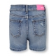 KIDS ONLY KOGBLUSH denim skinny fit shorts i lyseblå til piger