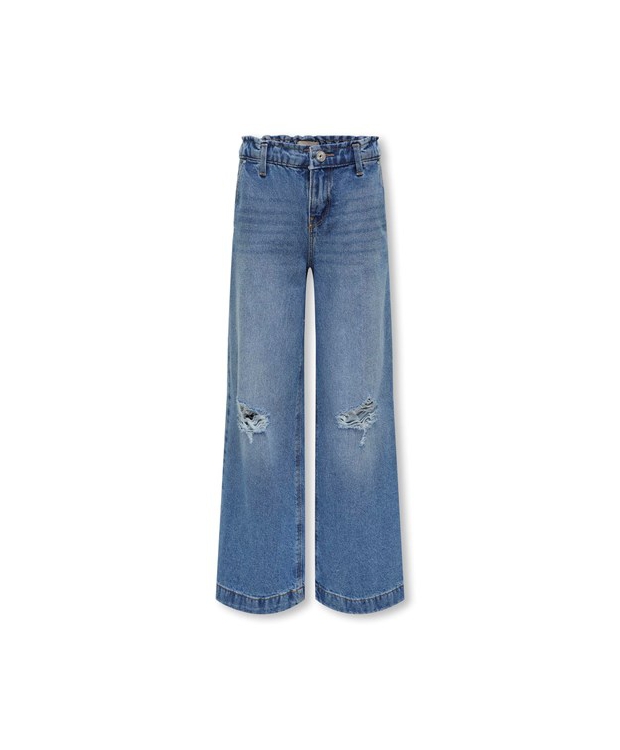 Se KIDS ONLY KOGCOMET wide fit jeans i lyseblå til piger hos Sokkeposten.dk