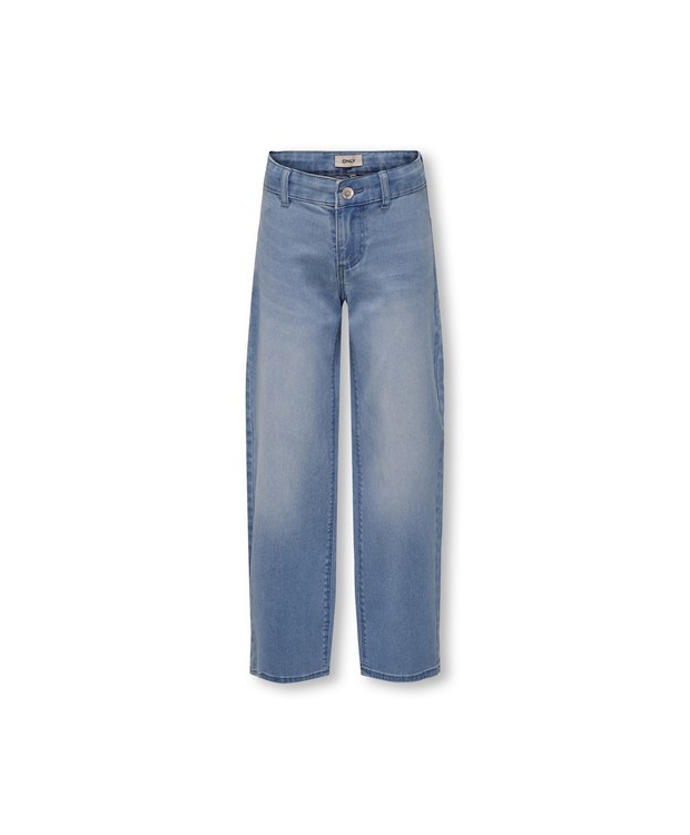 Se KIDS ONLY KOGSYLVIE wide fit jeans i lyseblå til piger hos Sokkeposten.dk