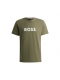 BOSS t-shirt i grøn til herre | Regular fit |