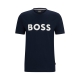 BOSS t-shirt i navy m. logo til herre