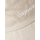 Jack & Jones Originals Studios bøllehat i grå til unisex, størrelser Onesize