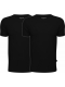 ProActive sorte bambus T-shirts i 2-pak til mænd – str. M og L