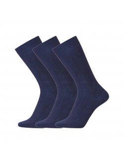Iz sock 3pak Copenhagen premium uld strømper i navy | Ultra Soft