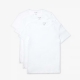 LACOSTE t-shirt i hvid til mænd, størrelser S, M, L, XXL