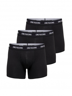 ONLY & SONS underbukser i sort til herre – størrelser XS, S, M, L, XL, 2XL