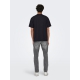 ONLY & SONS t-shirt i sort til herre – størrelser XS, S, M, L, XL, 2XL