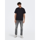 ONLY & SONS t-shirt i sort til herre | Relaxed fit |