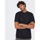 ONLY & SONS t-shirt i sort til herre – størrelser XS, S, M, L, XL, 2XL