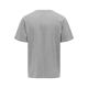 ONLY & SONS t-shirt i grå til herre | Relaxed fit |