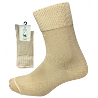 Comfort Diabetic Sokker i Beige . Unisex