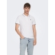 ONLY & SONS polo t-shirt i hvid til herre