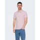 ONLY & SONS t-shirt i lyserød til herre – størrelser XS, S, M, L, XL, 2XL