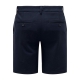 ONLY & SONS chino shorts i bambus i navy til herre