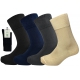 Kilde Comfort mørkegrå diabetes-ankelstrømper unisex – str. 35-38, 39-42 og 43-46