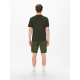 ONLY & SONS Cargo shorts i grøn til herre