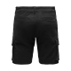 ONLY & SONS Cargo shorts i sort til herre
