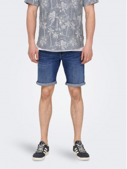 ONLY & SONS Denim shorts til herre