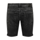 ONLY & SONS shorts i mørk denim til herre